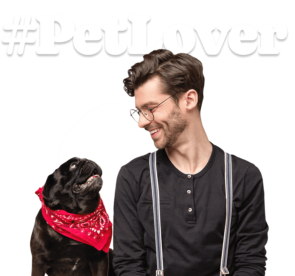 #PetLover: persona sonriendo junto a su Perrihijo